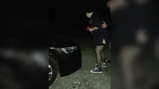 Brunette Girl Fucked Outdoor
