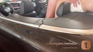 She Got Fucked In His Messy Garage