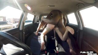 Busty Blonde Needed Driving Lessons