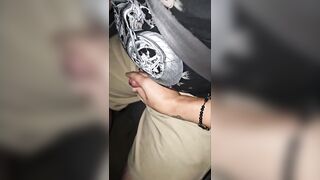 Giving Him An Extra Hand While He Drives