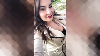 Flashing Outside Her Job