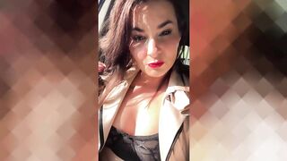 Flashing Outside Her Job